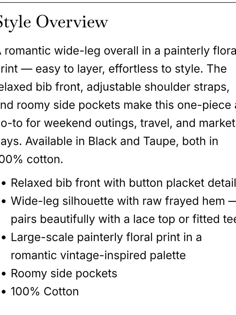 Blue Velvet Floral Print Women Jeans Overalls - Black Floral